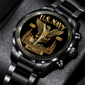 U.S Navy 250th Anniversary - Personalized Veteran Hand Watch
