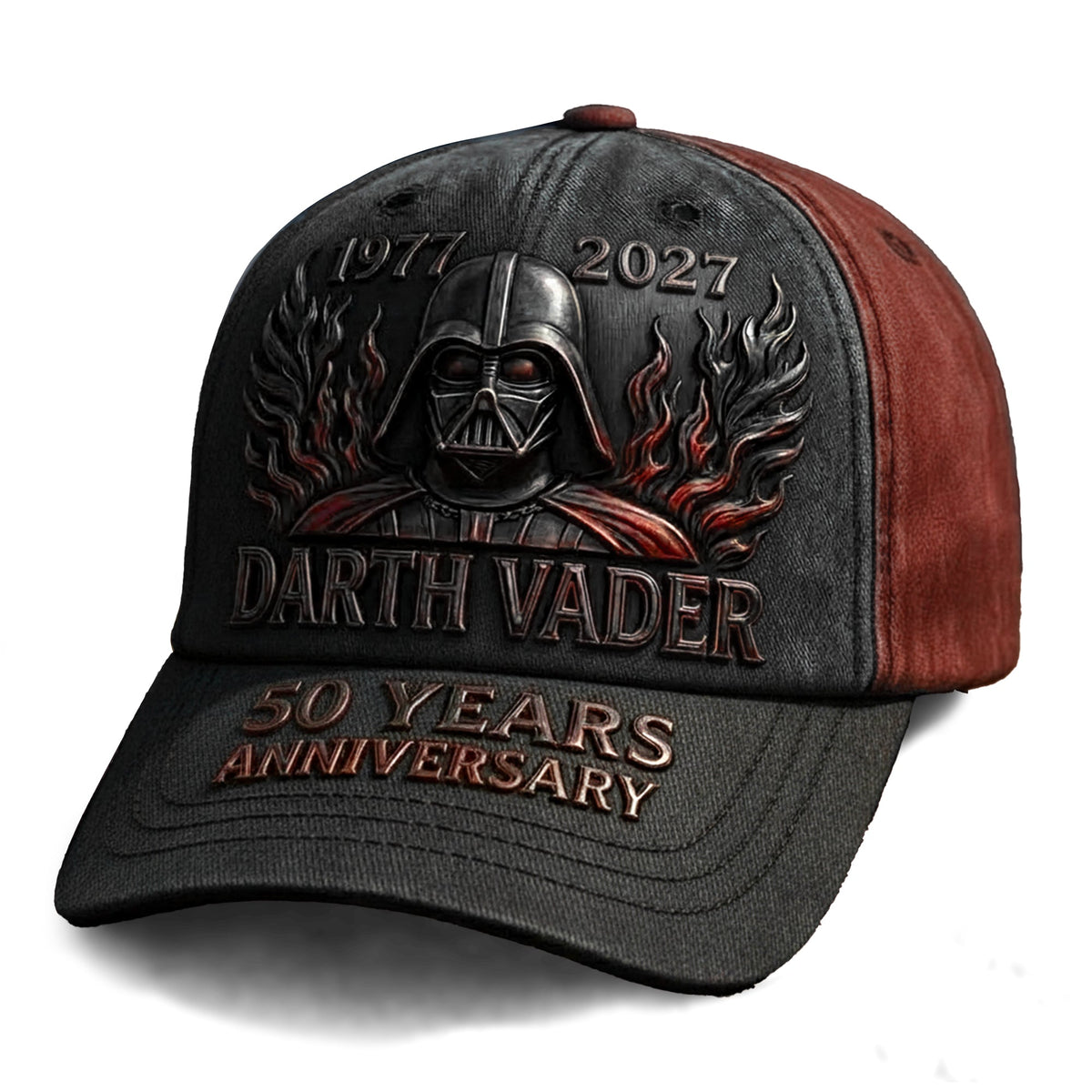 50th Anniversary Dark Helmet Villain - Personalized The Force Classic Cap