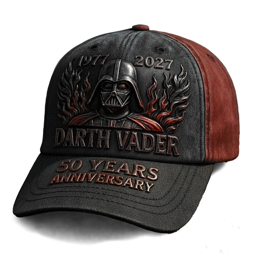 50th Anniversary Dark Helmet Villain - Personalized The Force Classic Cap