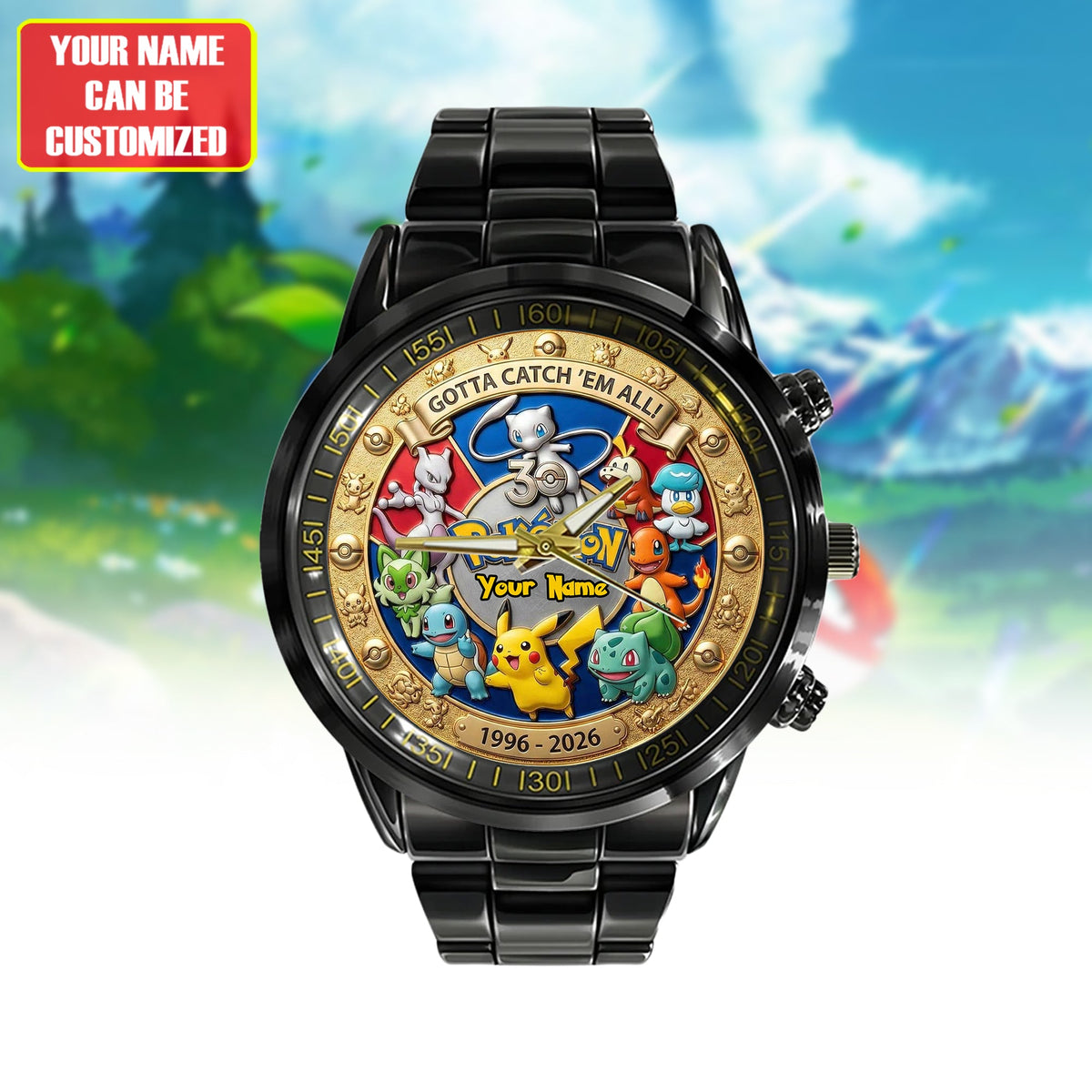 Monster Trainer 30th Anniversary Watch 1996 - 2026 - 30th Anniversary Collector Gift