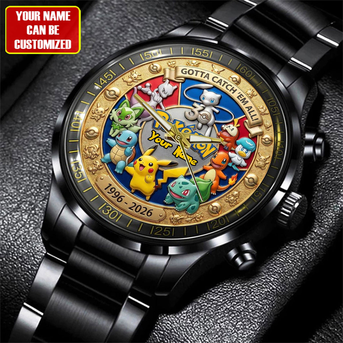 Monster Trainer 30th Anniversary Watch 1996 - 2026 - 30th Anniversary Collector Gift