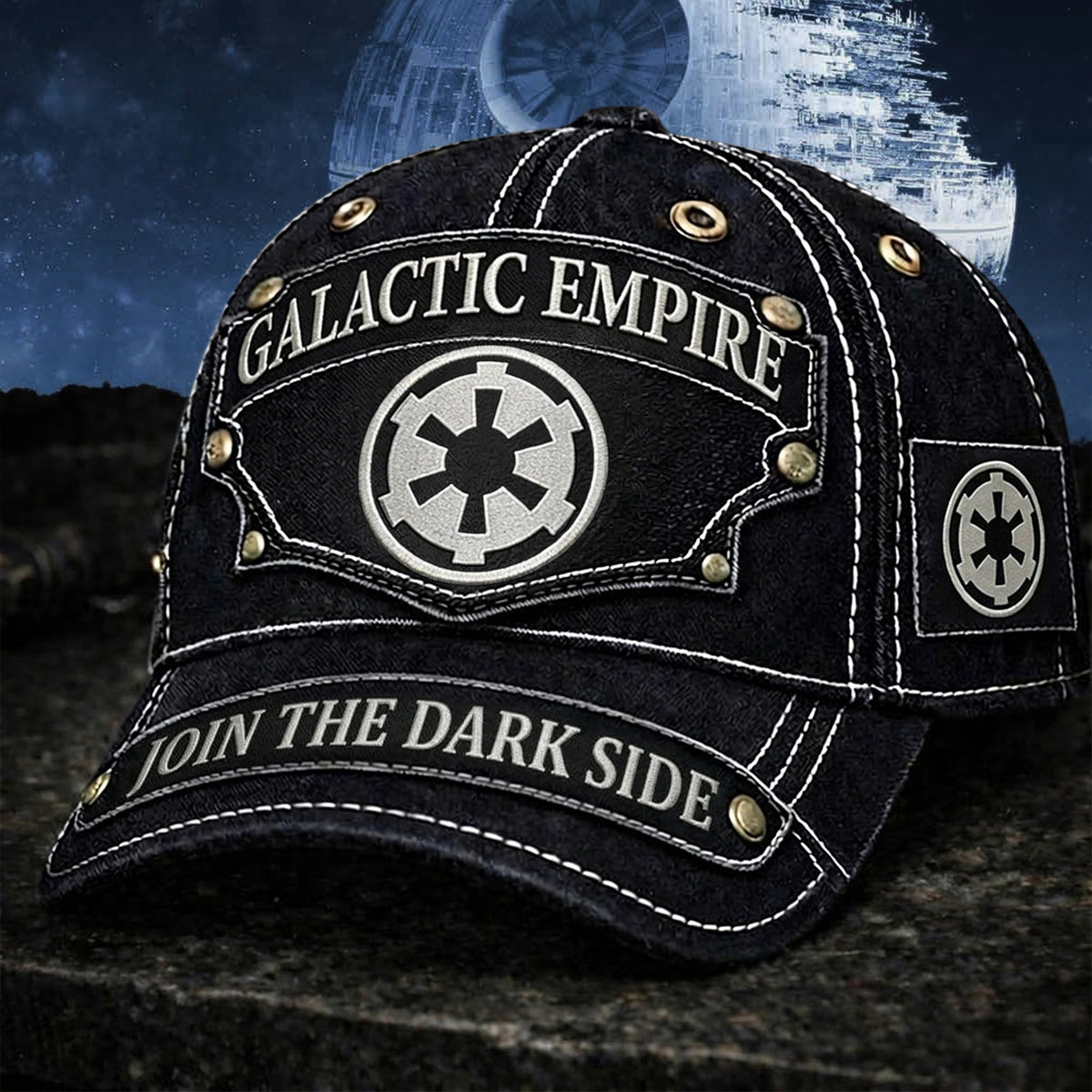 Space Dark Side  - Personalized The Force Classic Cap