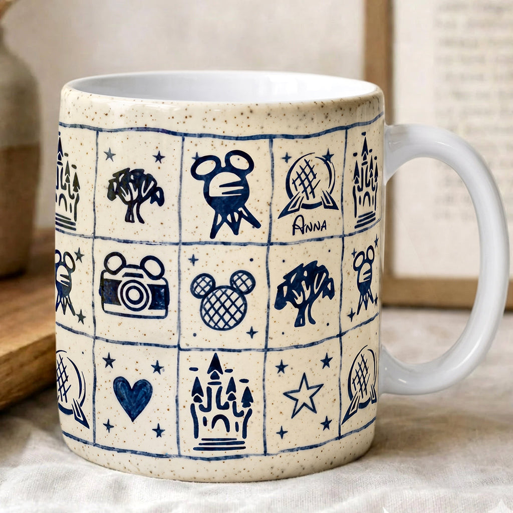 Best Day Ever - Personalized Mouse Accent Mug