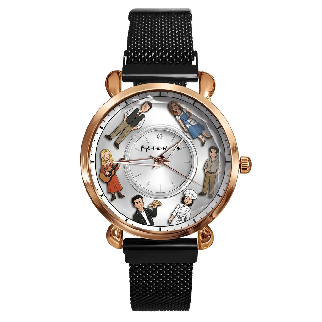 Classic Sitcom Central Perk - Personalized Christmas Film Women Hand Watch