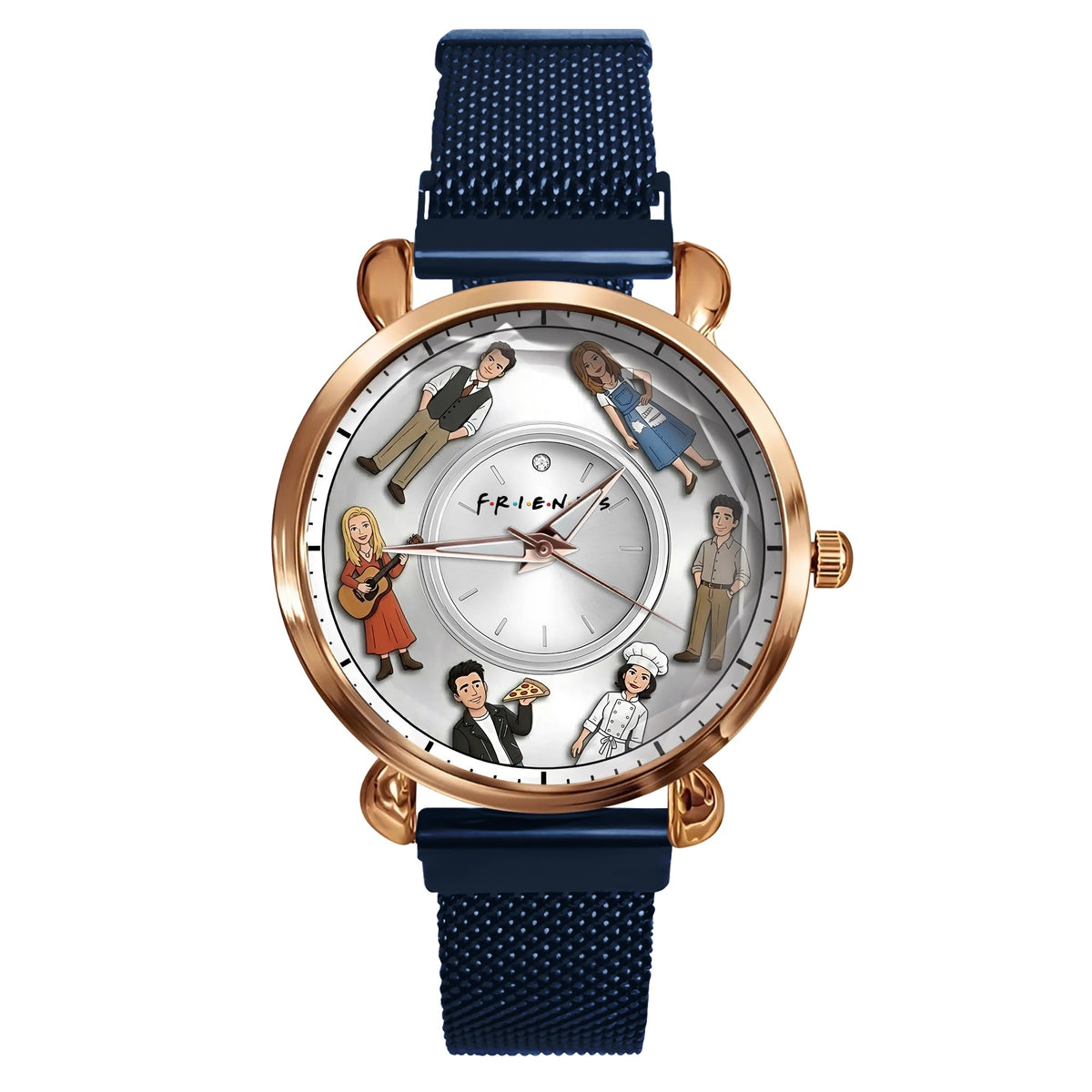 Classic Sitcom Central Perk - Personalized Christmas Film Women Hand Watch