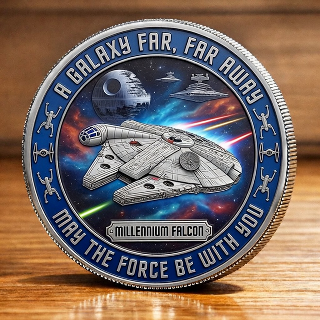 Galaxy Space Saga 50th Anniversary Commemorative Coin – Limited Collector Edition