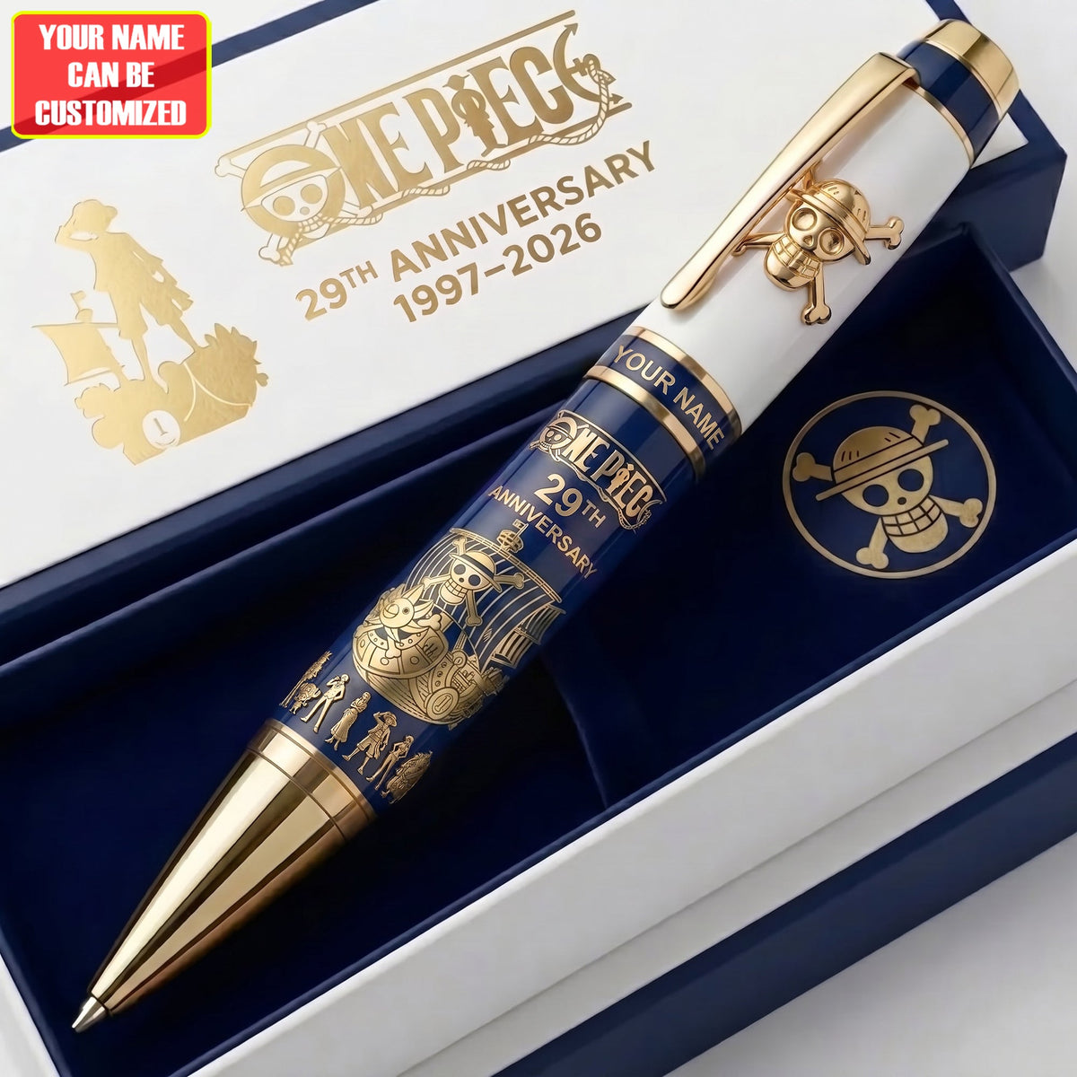 Anime Pirate - Personalized Straw Hat Pen
