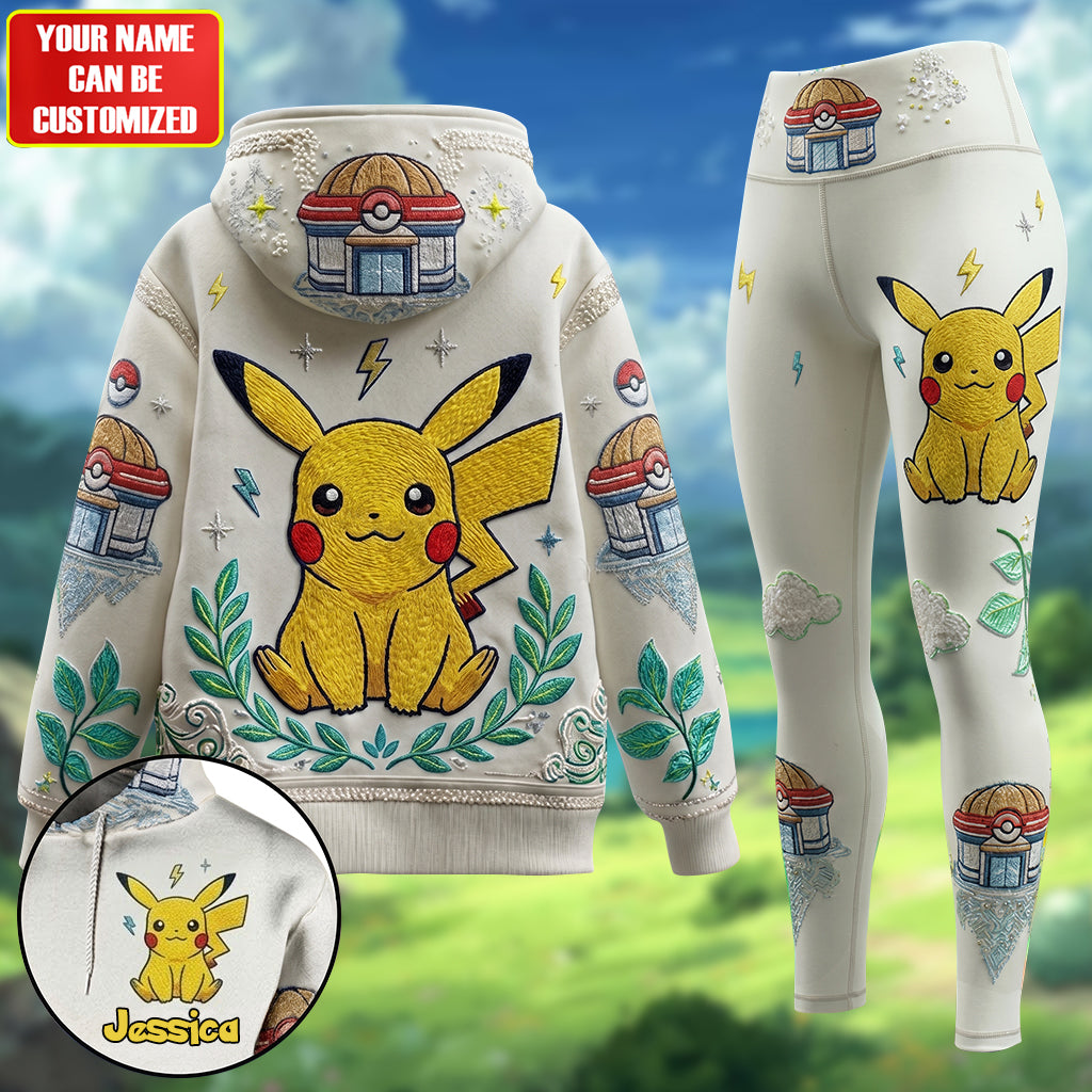 Electric Creature - Personalized Monster Trainer Hoodie and Leggings