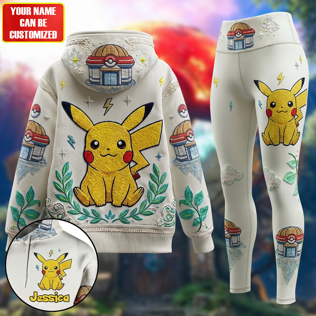 Electric Creature - Personalized Monster Trainer Hoodie and Leggings
