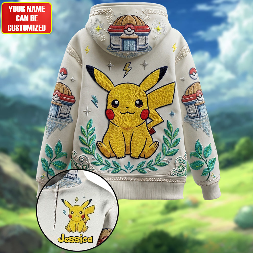 Electric Creature - Personalized Monster Trainer Hoodie and Leggings