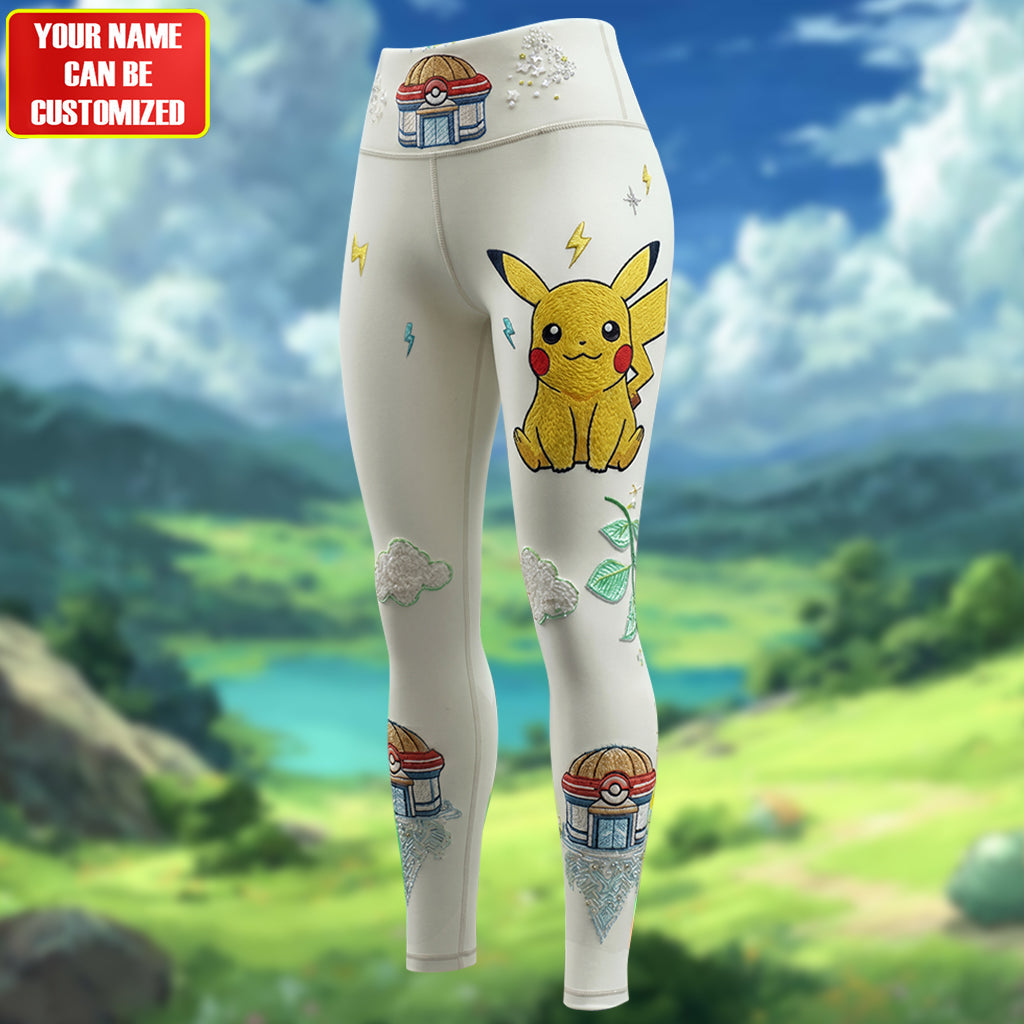 Electric Creature - Personalized Monster Trainer Hoodie and Leggings