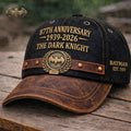Dark Knight 87th Anniversary Cap – Vintage Black Brown Collector Hat