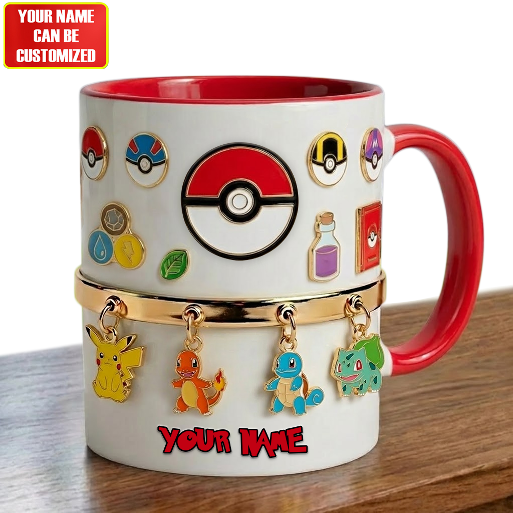 Fantasy Creature - Personalized Monster Trainer Accent Mug