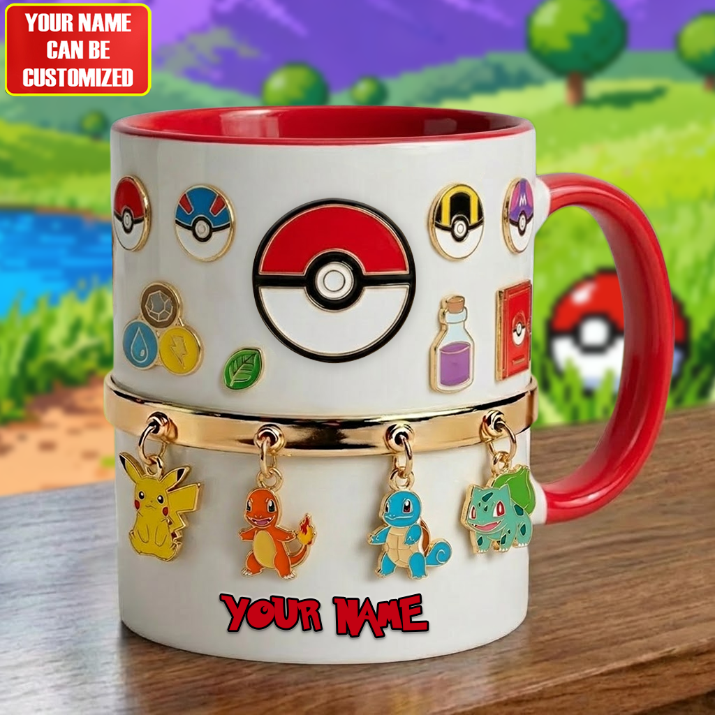 Fantasy Creature - Personalized Monster Trainer Accent Mug