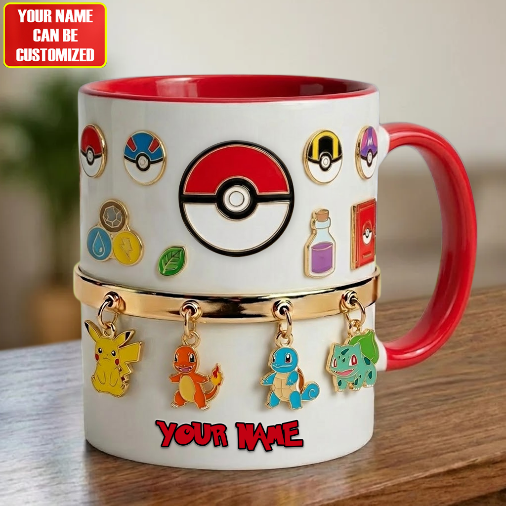 Fantasy Creature - Personalized Monster Trainer Accent Mug