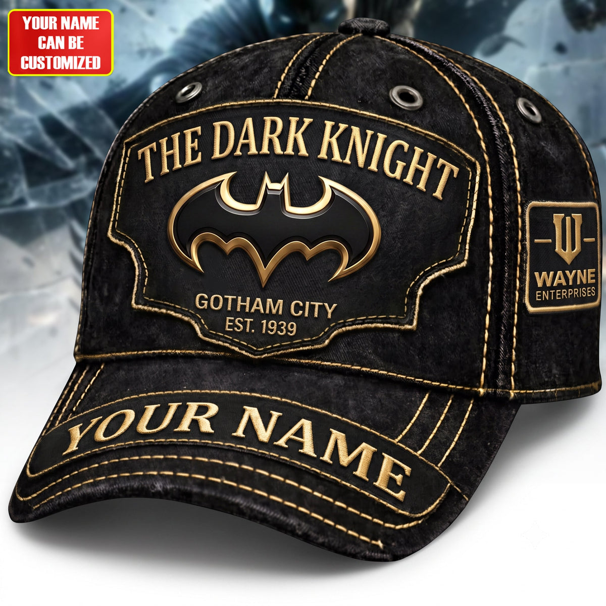 Dark Hero - Personalized Dark Knight Classic Cap