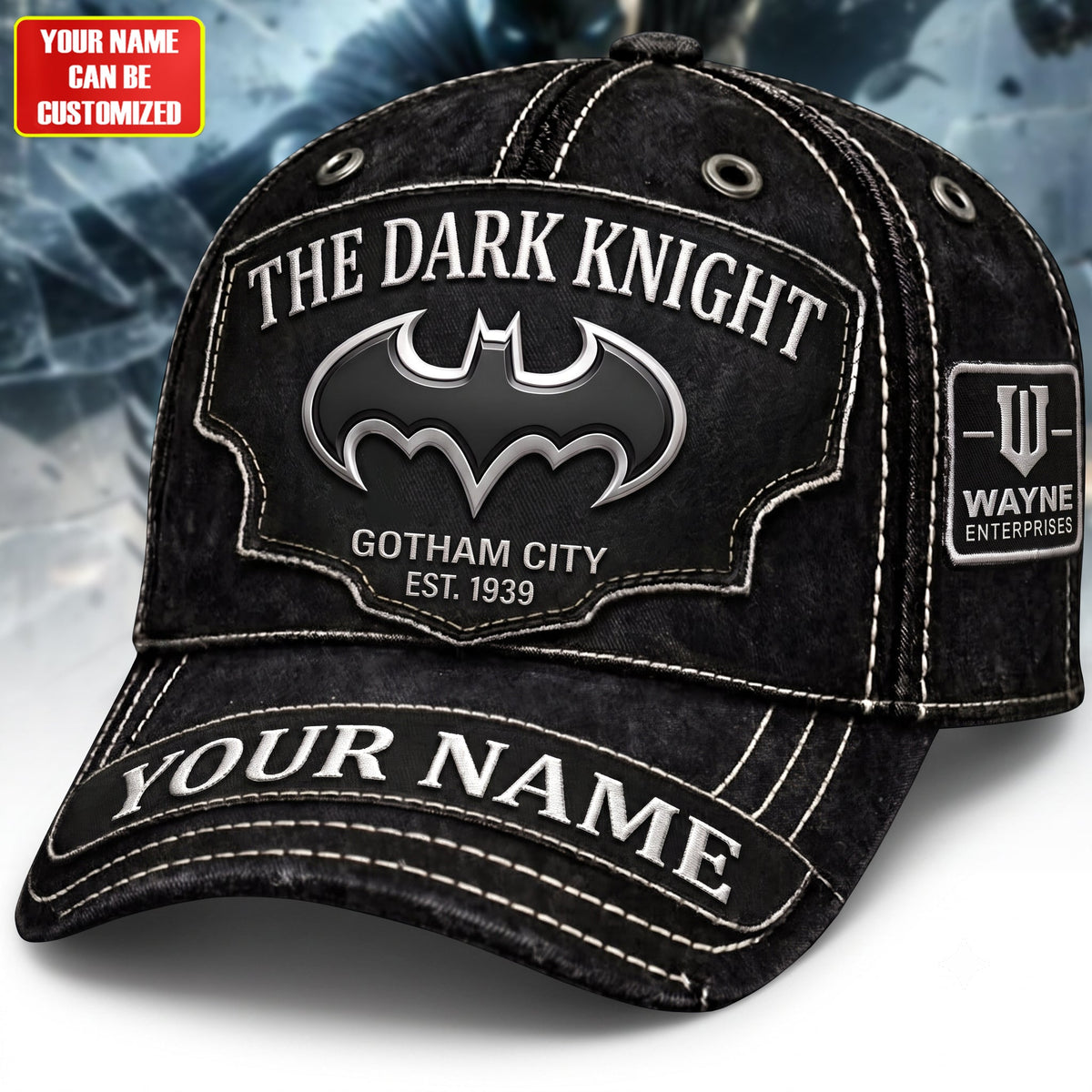 Dark Hero - Personalized Dark Knight Classic Cap
