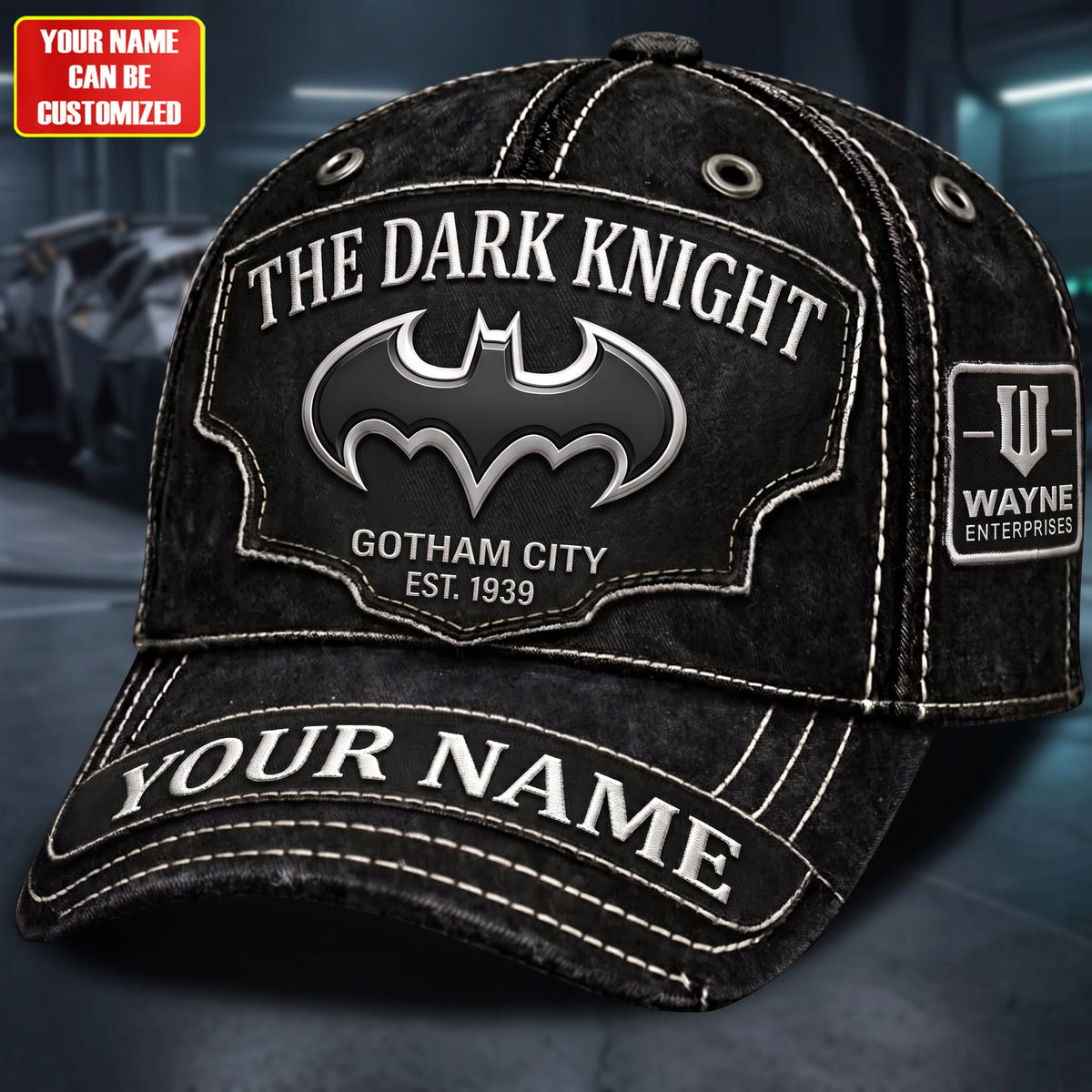 Dark Hero - Personalized Dark Knight Classic Cap
