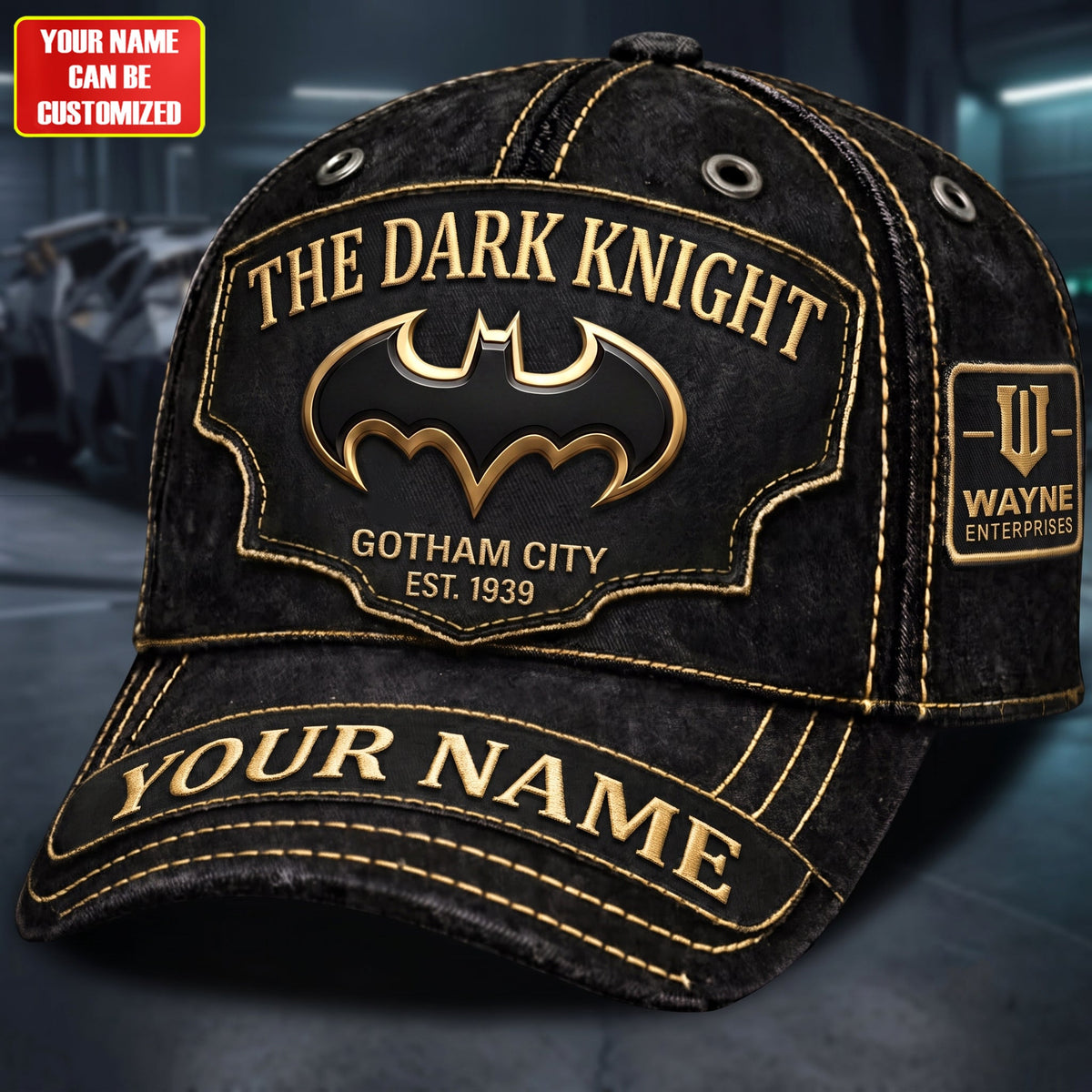 Dark Hero - Personalized Dark Knight Classic Cap