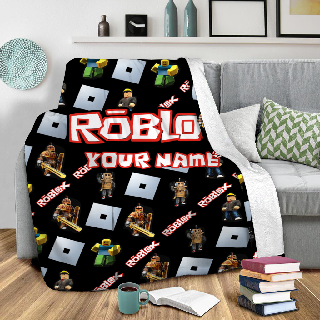 Block-Style Gaming - Personalized Name with 3D Game Characters Print