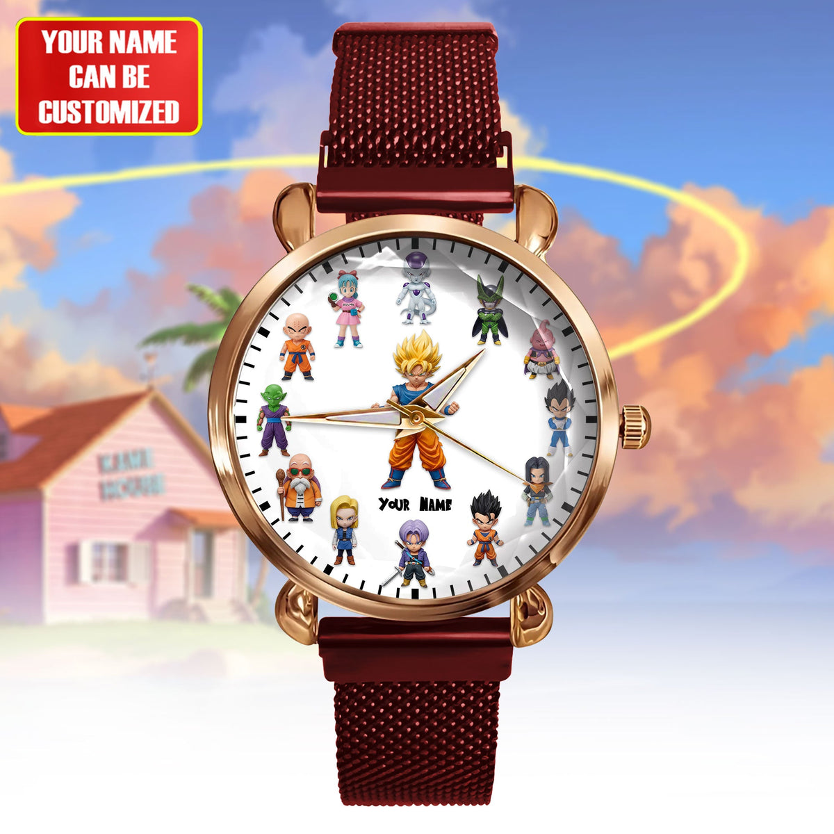 Awesome Dragon - Personalized Seven Balls Women Hand Watch