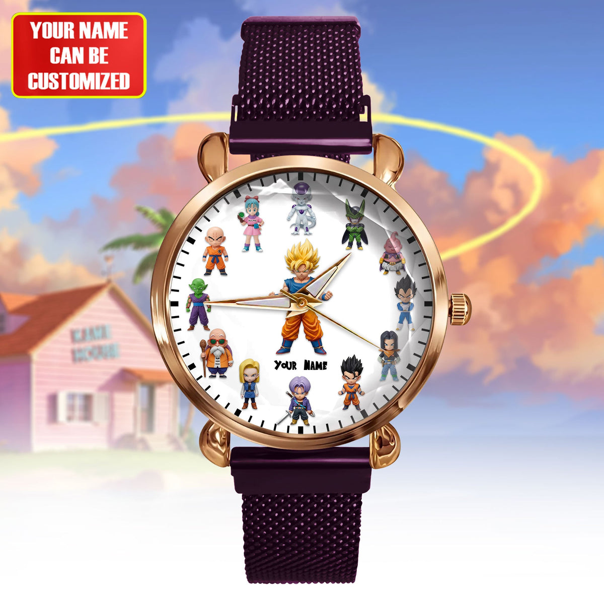 Awesome Dragon - Personalized Seven Balls Women Hand Watch