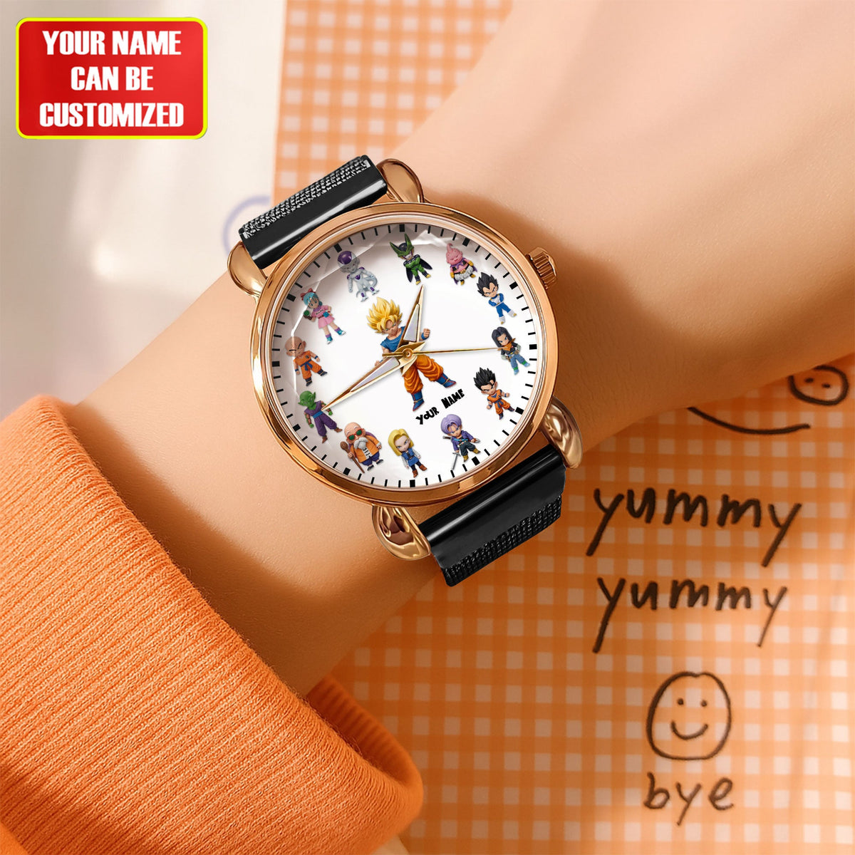 Awesome Dragon - Personalized Seven Balls Women Hand Watch