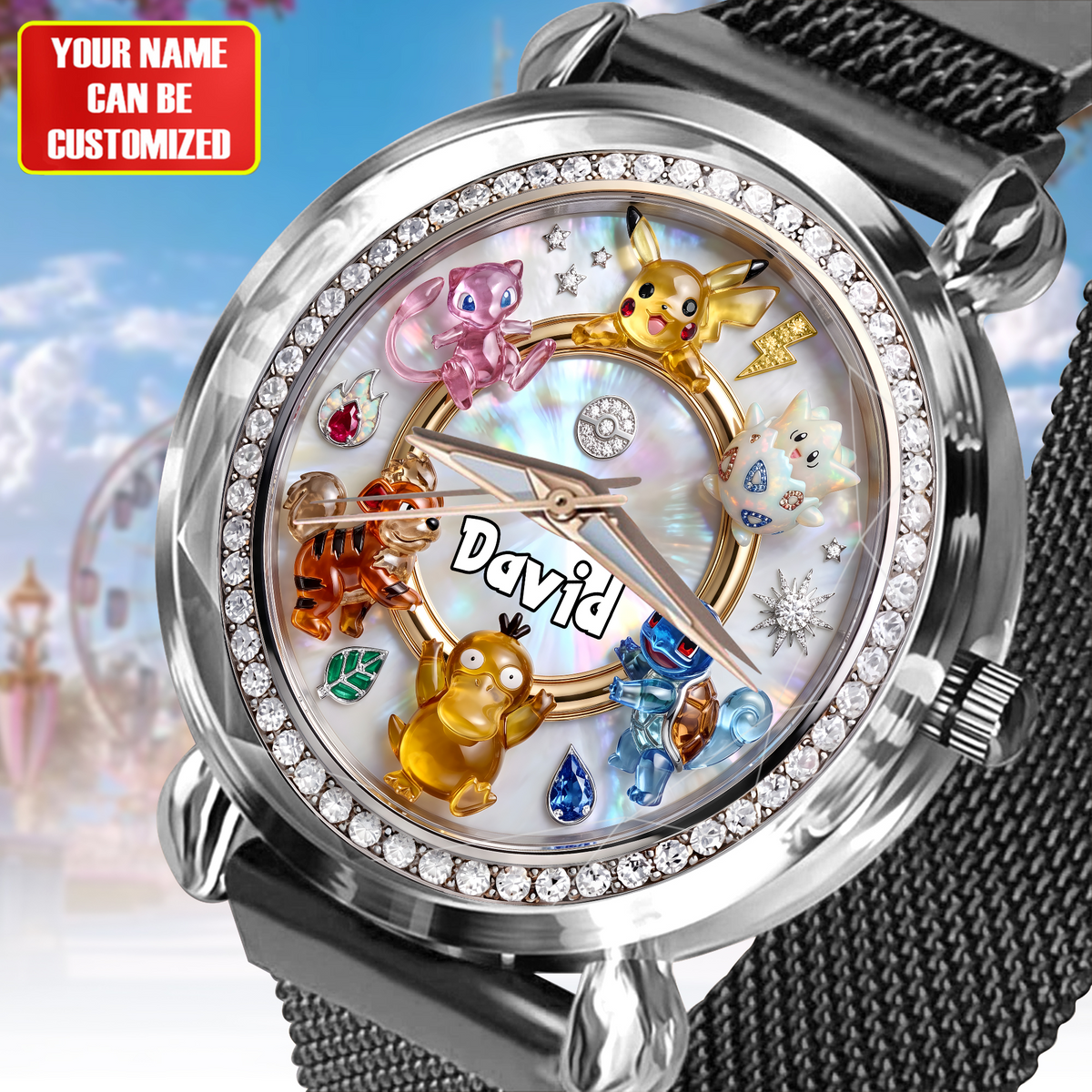 Cute Monster - Personalized Monster Trainer Women Hand Watch