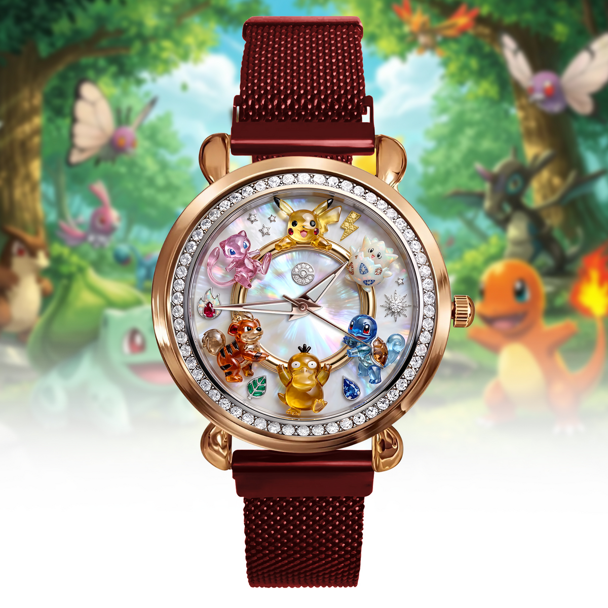 Cute Monster - Personalized Monster Trainer Women Hand Watch