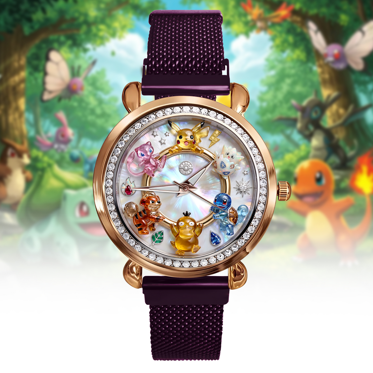 Cute Monster - Personalized Monster Trainer Women Hand Watch