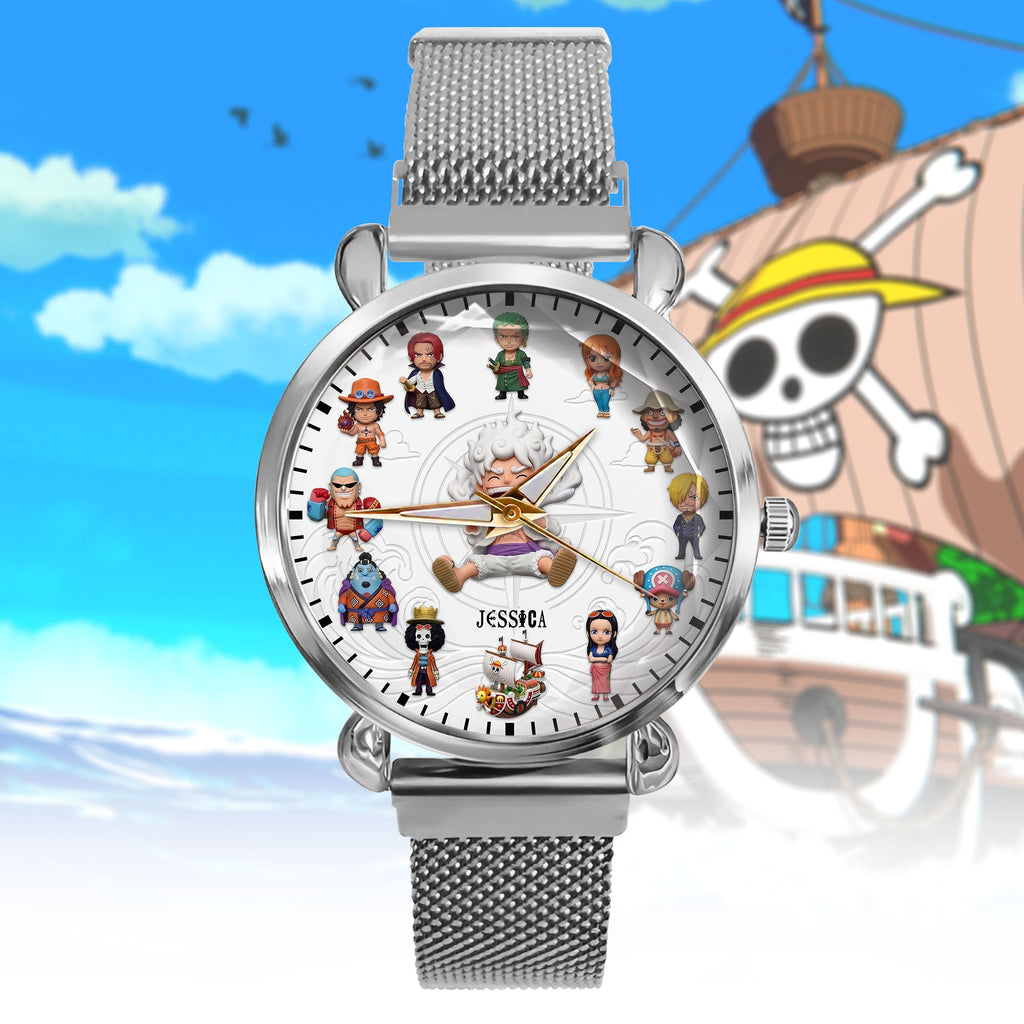 Sea Adventure - Personalized Pirate Anime Women Hand Watch
