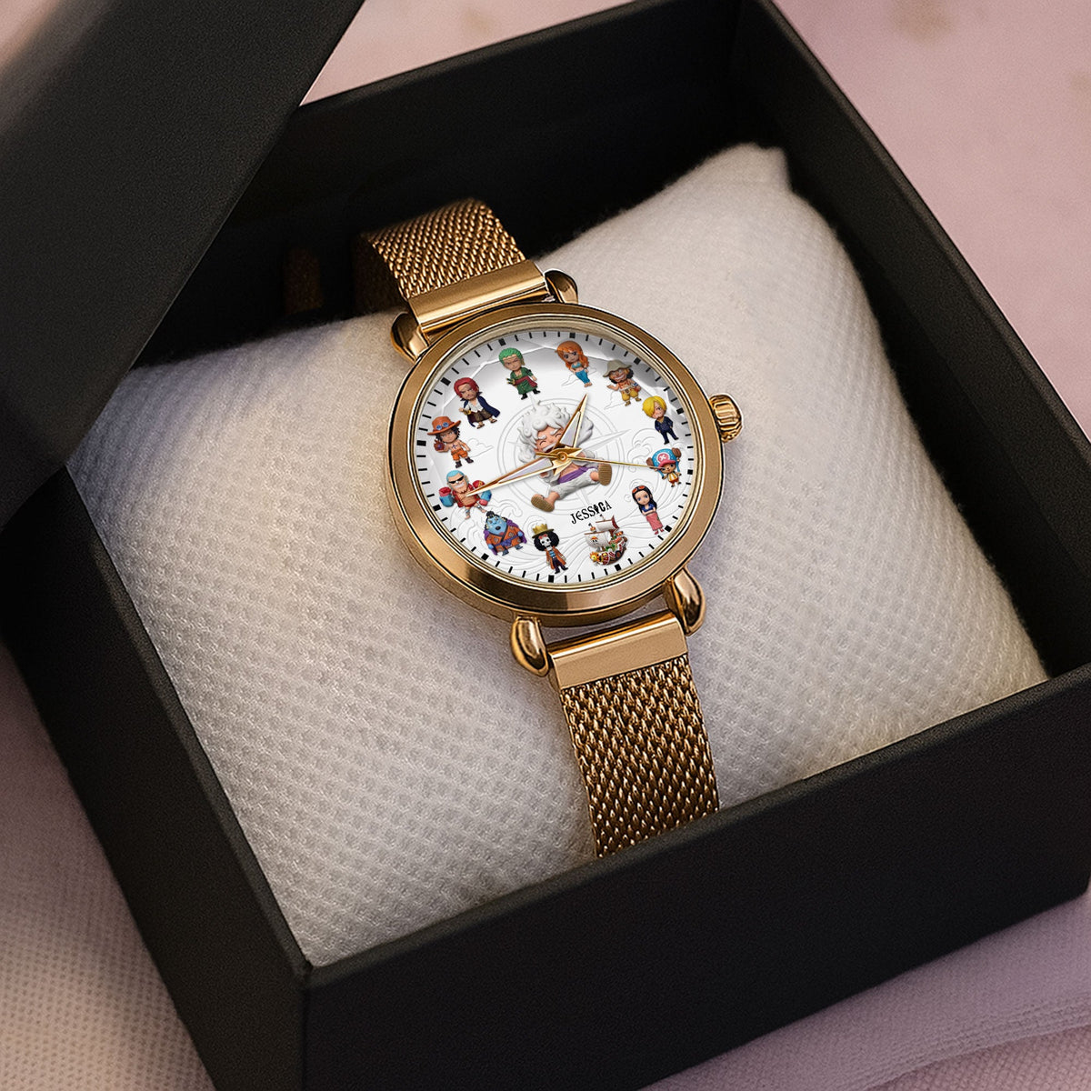 Sea Adventure - Personalized Pirate Anime Women Hand Watch