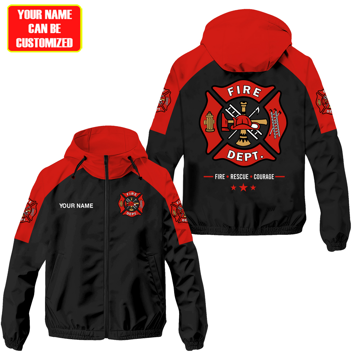 Firefighter Windproof Rush Jacket