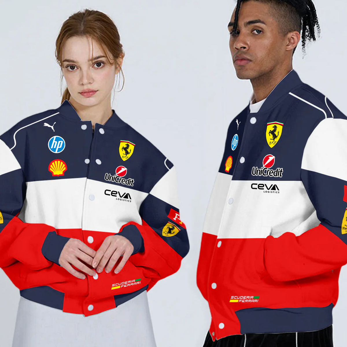 F1 Racing - Personalized Racing Varsity Jacket