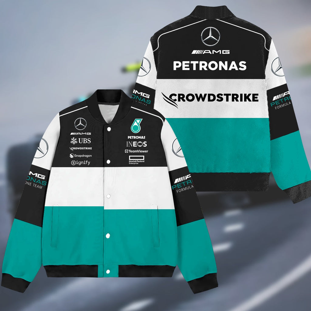 Merc Amg Petronas - Personalized Racing Varsity Jacket