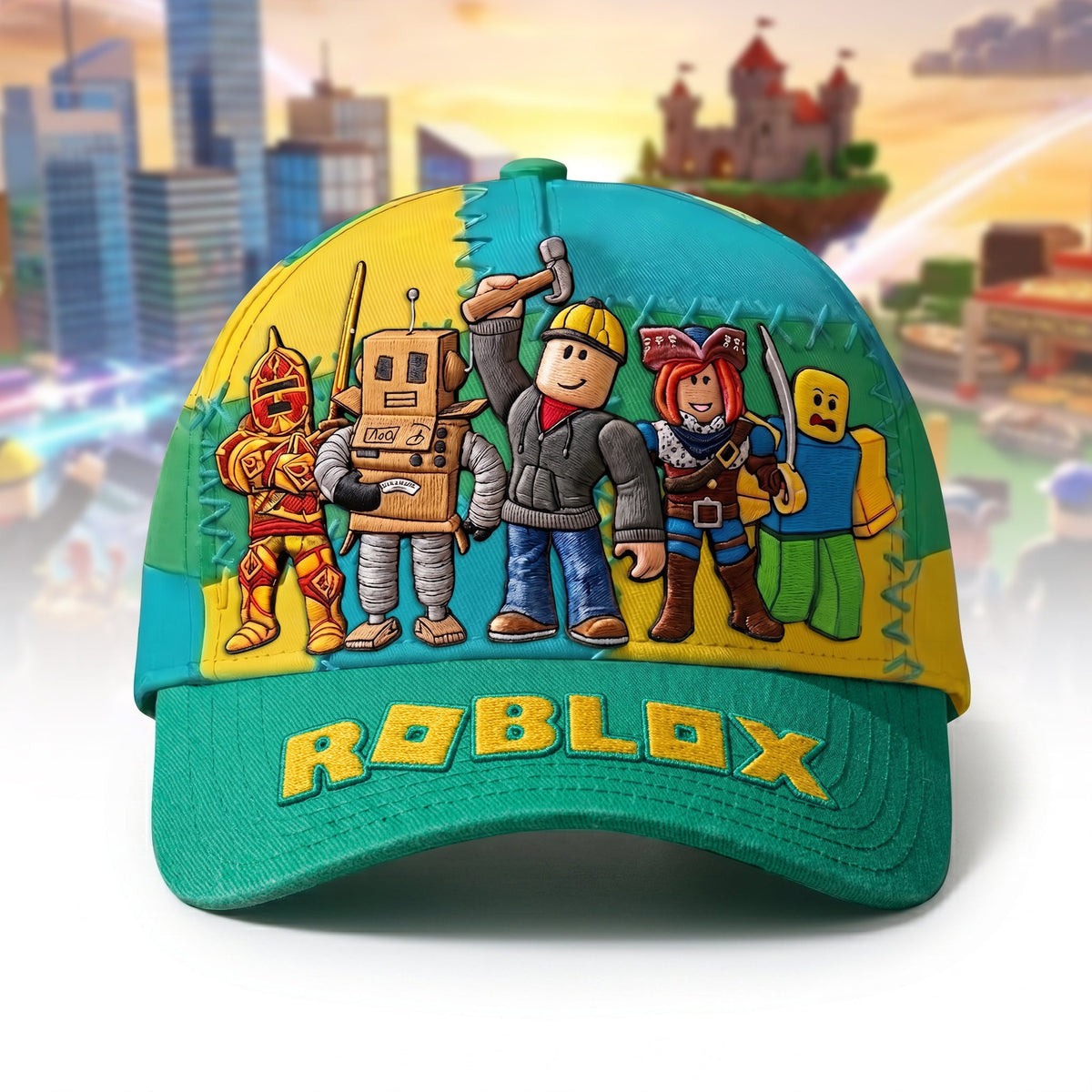 Build Your Squad V2 – Personalized Gamer Custom Name Cap