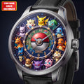 Personalized Creature Trainer Luxury Leather Strap Watch