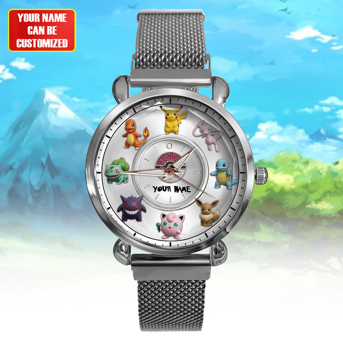 Cute Monster - Personalized Monster Trainer Women Hand Watch