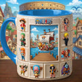 Pirate Crew V2 - Personalized Pirate Anime/ Mange Accent Mug