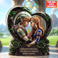 Fantasy Love Acrylic Plaque - Personalized Gifts For Couple