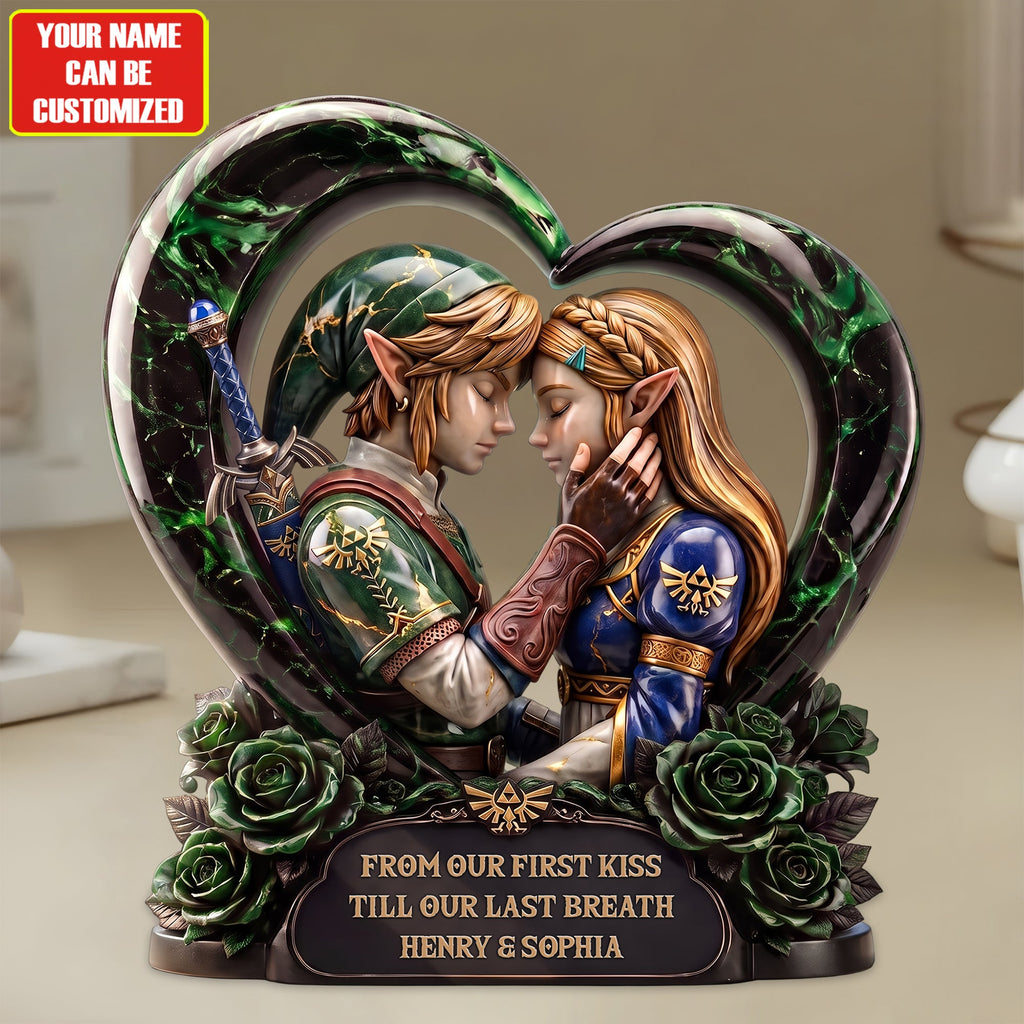 Fantasy Love Acrylic Plaque - Personalized Gifts For Couple