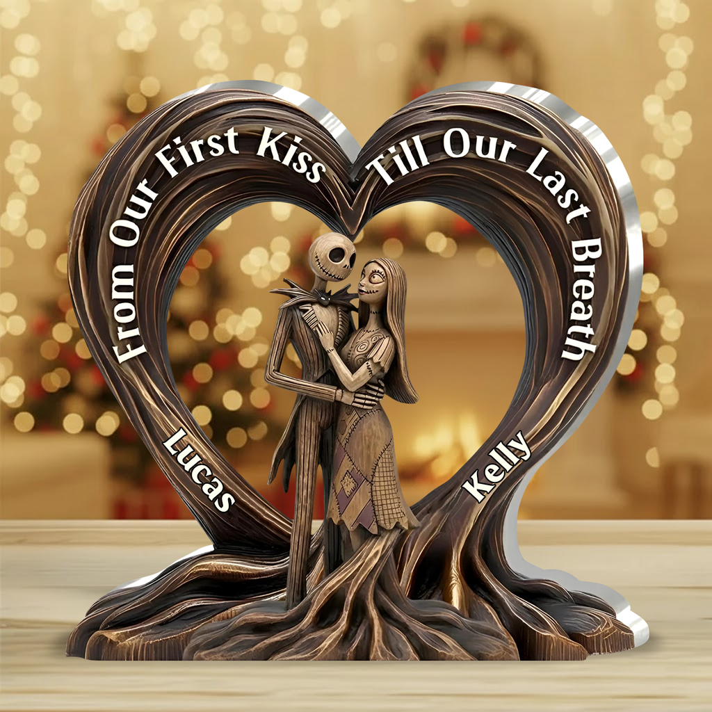 From Our First Kiss 1 - Personalized Nightmare Custom Shaped Acrylic Plaque