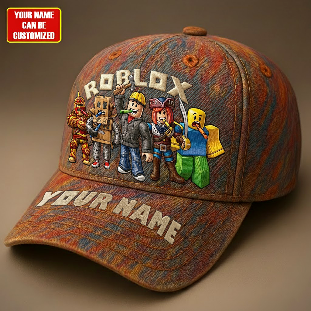 Build Your Squad – Personalized Gamer Custom Name Cap