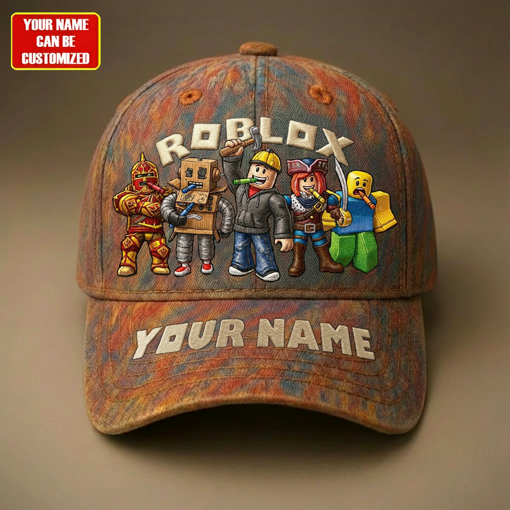 Build Your Squad – Personalized Gamer Custom Name Cap