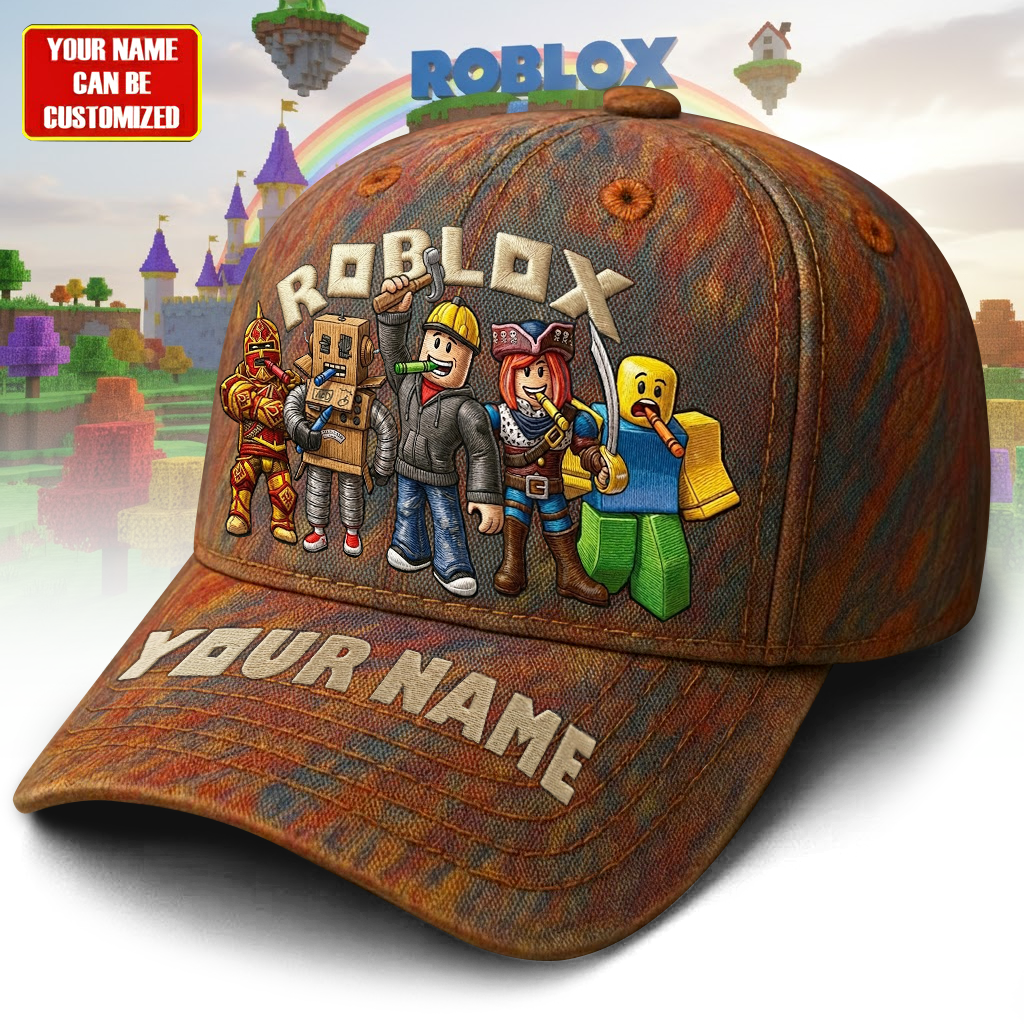 Build Your Squad – Personalized Gamer Custom Name Cap
