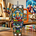 Anime Fighter - Personalized Seven Balls Insulated Tumbler