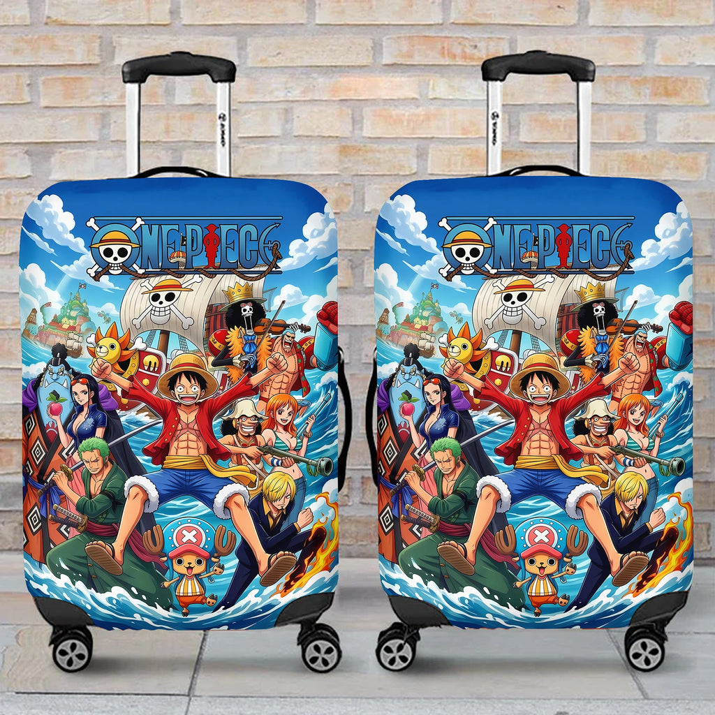 Personalized Grand Sea Treasure - Adventure Luggage Cover