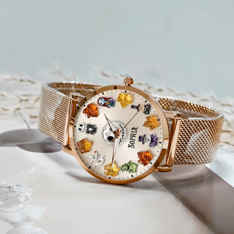 Custom Autumn Nightmare Friends Handwatch - Personalized Cute Nightmare Watch