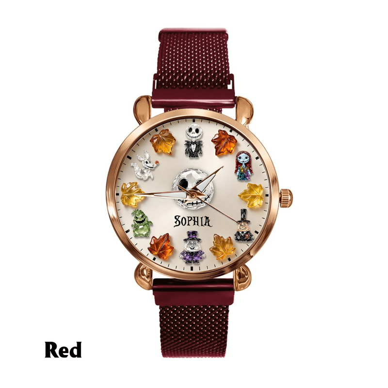 Custom Autumn Nightmare Friends Handwatch - Personalized Cute Nightmare Watch
