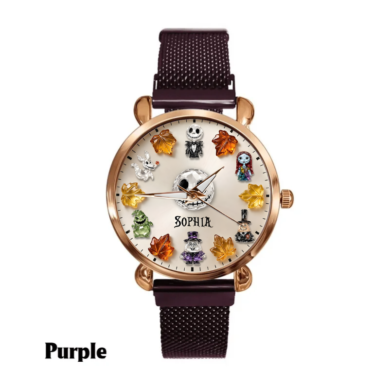 Custom Autumn Nightmare Friends Handwatch - Personalized Cute Nightmare Watch